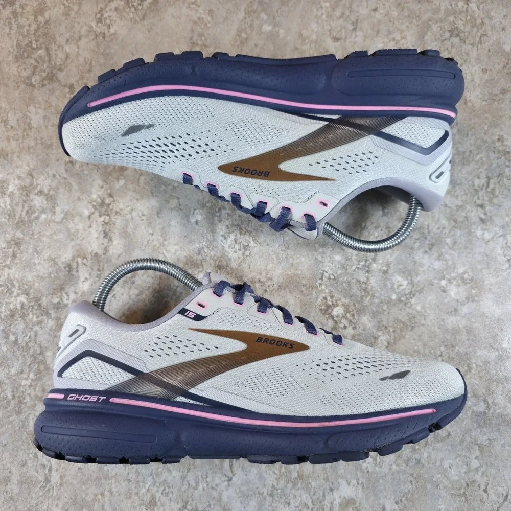 Brooks Ghost 15 Womens Size 8.5 Medium Running Shoes 1203801B492 *Barely Worn. - Picture 3 of 9